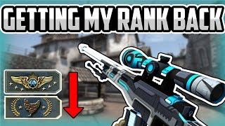 CS:GO Getting My Rank Back! - R.I.P Supreme