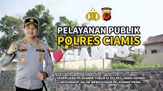 PELAYANAN PUBLIK POLRES CIAMIS - 2023