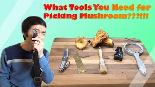 What tools you need for mushroom picking??? Funny Video with Subtitle! 采蘑菇你需要啥啥啥工具？中英字幕