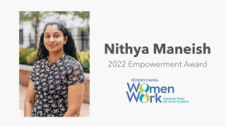 2022 Empowerment Award: Nithya Maneish