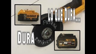 Lo que dura, dura...  Amoladora DEWALT dcg 412 - 18 v