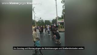 Rebellion in Kolumbien ausgebrochen