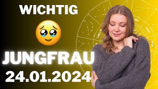 JUNGFRAU ♍️🤫 JEMAND vermisst dich sehr 😨 Horoskop - 24.Januar 2024 #jungfrau #tarot