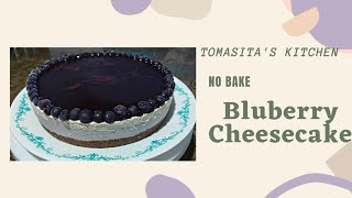 How to Make Blueberry Cheesecake(NO BAKE) | Easy Homemade