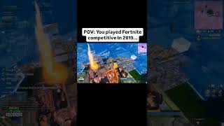 POV You Played Fortnite Competitive In 2019 💀💀