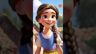 The Kind Village Girl and the King's Reward1|  Kids Animated Movies | 3D Animation | Disney Inspired