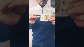 #bending card magic trick 🔥😱 for more magic tricks and tutorials follow me on YouTube 👍😎