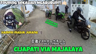 TOURING BERSAMA N2ST KE CIJAPATI LEWAT MAJALAYA || HAMPIR MASUK JURANG BRE 🗿