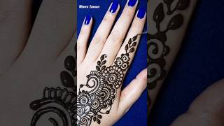 #shorts simple floral henna design for starters #mehndidesigns #mehndi