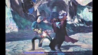 DMC 5 - Dante finds a blue punching bag