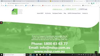 NDSP Support Coordinator Finder