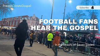 1000s of ⚽️ Fans HEAR the GOSPEL!!