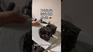 Bol Soslu Islak Kek ✨Tarifi yakın zamanda sayfada 💃 #kek #brownie #kakolukek #tatlıtarifleri #tatlı