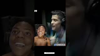 ishowspeed ronaldo song reaction #speed #ronaldo #ishowspeed #reactionvideo #reaction