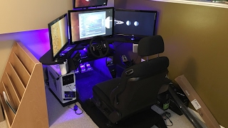 PC Gaming and Sim Racing "Desk" Tour