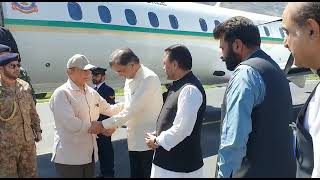 Gilgit  Pakistan Prime Minister Mian Shehbaz Sharif left Gilgit for Ghazar district by helicopter