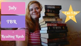 July TBR + Reading Rush