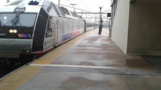 NJ Transit train #6242 to Penn Station Entering Secaucus Junction