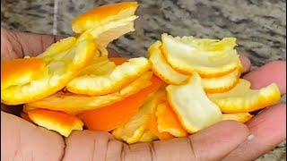 Orange Peel Power Face Mask For Glowing Skin + Yogurt