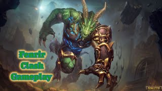 Smite: Clash Gameplay with Fenrir-You Rock, Cancel That! Squad Wooo..We Won Though..