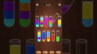 sort colors water#water sort video normal gameplay top level up game's#176#177#puzzle#hallmark#2024