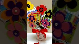 DIY School Supplies Bouquet #viral #shorts #short #viralshorts