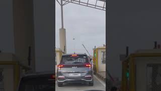 Toll Gate Accident #driving #accident #ytshorts #shorts #shortsindia