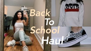 Back to School Haul