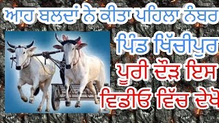 Ox races।।Khichipur near adampur।।First prize।।Khalsa ji।। Malwa tv।।Best ox race in punjab ।।