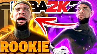 ROOKIE 1 DOMINATES THE STAGE & PARK IN NBA 2K21! ROOKIE GETS HIS 1ST WIN ON NBA 2K21 AND HE CRIED!