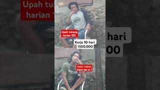 Upah tukang harian