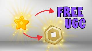 🤯FASTEST way to get FREE UGCs and Robux in PLAYGROUND - Get STARs for FREE #roblox items