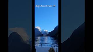 Milford Sound cruise with toddler #toddlers  #cruise #travel #tourism #beautiful #views #fyp #mom