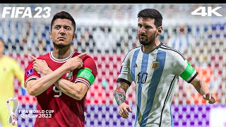 FIFA23 - Polonia vs. Argentina | Qatar 2022 Copa do Mundo • PS5 Gameplay 4K