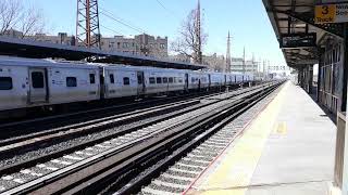 Babylon train 108 arriving into Woodside