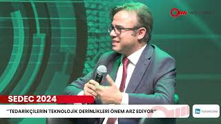 SEDEC 2024 | TEI FİNANSAL VE TEDARİK YÖNETİMİ GENEL MÜDÜR YARDIMCISI EMRE SAYLAN KONFERANS KONUŞMASI