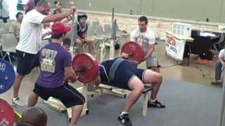 Randy Earle - Lonestar Open - 385.8 Bench Press