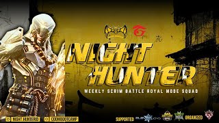 [MATCHDAY] WEEKLY SCRIM by NIGHT HUNTER - WEEK 19 SQUAD BATTLE ROYALE TOURNAMENT | COD Mobile