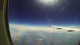 Over 2 Hours inflight - Eurowings flight from Cologne to Lissabon