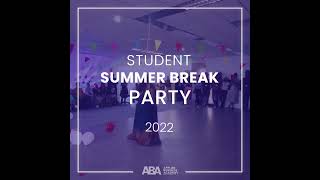 Applied Business Academy Summer Break Party