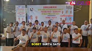 DPD MARTABAT Prabowo-Gibran Sumatera Utara Deklarasi Dukung Bobby-Surya