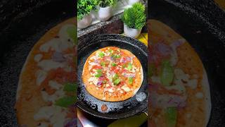 Uttapam Pizza Recipe #shorts#viralshorts#viralvideos#viralsnacksvideos