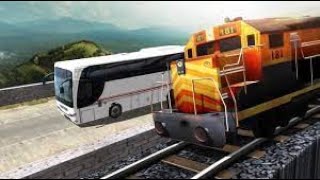 Train Vs Bud Racing - Kereta Api VS Bus Simulator GamePlay Android