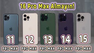 iPhone 15 Pro Max | 14 Pro Max | 13 Pro Max | 12 Pro Max | 11 Pro Max | Karşılaştırma | Pubg Test