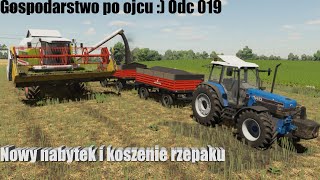 Gospodarstwo po ojcu :) Odc #019  :)  😎Koszenie rzepaku i nowy nabytek😎