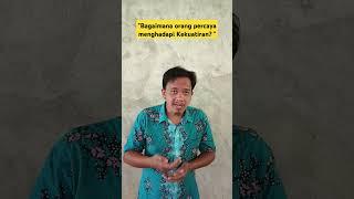 Sikap Orang Percaya Menghadapi Kekuatiran | by. Jonathan Lolowang #pastorkolonglangit #renungan