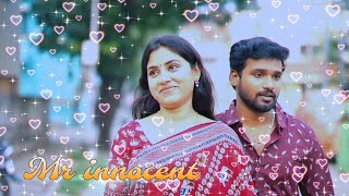 😜😍Ennaku ellame Eva than👀💝 { Mr innocent } Bala Teena cute love status Tamil @felixedit856