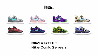 Prvé NFT CryptoKicks od Nike a RTFKT sú futuristické Dunky #podrazkanews