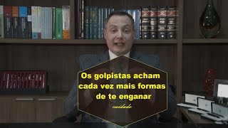 Golpistas acham novas formas de te enganar... cuidado