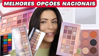 TOP 5 MELHORES PALETAS DE SOMBRA NACIONAIS - A partir de 18 reais! | Make com Lari